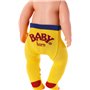 BABY born 831748 Assorted 43 cm-for Toddlers 3 Years & Up-Easy for Small Hands-Adorable Styles-Includes, Two Packs of Tights