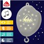 Fehn Mobile MP3 avec veilleuse - Aide au sommeil avec les mélodies de boîtes à musique les plus populaires - jouable avec sa pro