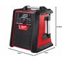 Radio de chantier MILWAUKEE M18 RC-0 18V - Fonction chargeur de batterie - Sans batterie ni chargeur - 4933446639