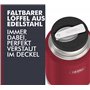 Thermos ICON Food Jar - Récipient alimentaire de 0,71 l - Double paroi en acier inoxydable 18/8 - Garde au chaud et au froid - A