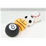 JOOLA Lot de balles de Tennis de Table au Design Sportif - 40 mm - Qualité d'entraînement 3 étoiles - Saut Uniforme de la Balle