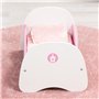 Bayer Design 54201AA Mobilier De Poupée, Lit pour Poupon Bois, Princesse Rose