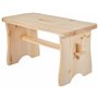 Zeller Present 13130 Repose-Pieds en Bois Tendre 39 x 19 x 21 cm