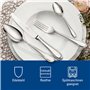 Villeroy & Boch Mademoiselle Couverts de table pour 6 personnes, 24 pièces, Acier inoxydable