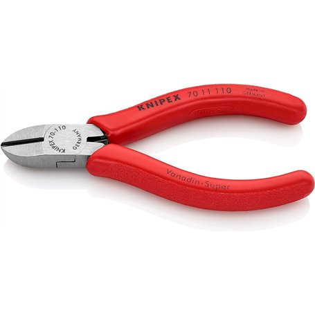 Knipex Pince coupante de côté noire atramentisée