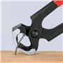 Knipex Tenaille marteau noire atramentisée, gainées en plastique 210 mm 51 01 210