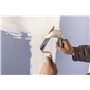 Knauf Spatule de cave pour mélanger le plâtre - Spatule en acier inoxydable avec manche en bois pour couper, travailler la masse