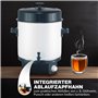 Clatronic® 2in1 Machine à boissons chaudes & à mettre en conserve avec réservoir de 25L | Cocotte pour p.ex. vin chaud ou punch