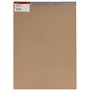 Rayher papier calque bloc de 25 feuilles de papier transparent format A3 80 g/m² papier translucide idéal pour dessiner ou repro