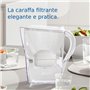 Carafe filtrante Marella avec 3 filtres inclus