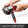 Einhell Meuleuse d'angle Ø115mm sans fil TE-AG 18/115-2 Li Solo Power X-Change (18 V, profondeur de coupe de 28 mm) Livré sans B