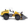 Lena Bulldozer 4612 Liebherr Worxx Wheel Modèle L538 Litronic, env. 48 cm, véhicule de Chantier pour Enfants à partir de 3 Ans,