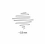 Staedtler Fineliner triplus 334 C10 Lot de 10 feutres fins ergonomiques avec pointe ultra fine de 0,3 mm, longue durée de vie, D