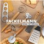 Fackelmann 31139 Pelle à lasagnes, pelle à pizza, pelle pizza, spatule pizza, spatule ajourée, spatule à lasagnes, ustensile de