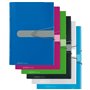 Herlitz 11277944 Classeur à soufflets en polypropylène à 12 compartiments Bleu transparent