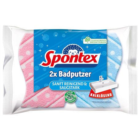 Spontex Éponge de Bain - Lot de 2 de 2 Pièces