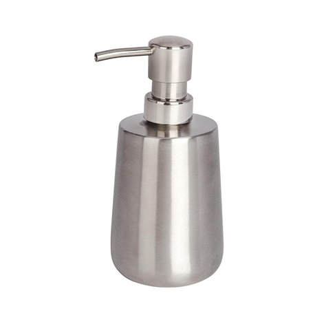 WENKO Distributeur de Savon Solid Acier INOX Distributeur de Savon Liquide Satiné