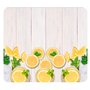WENKO Protège-plaques de cuisson Citrons