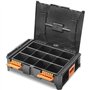 Insert modulable - TOOD - 3 a 12 compartiments - Pour coffret professionnel - Emboîtable - 40x30x7 cm