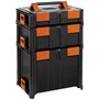 Coffret professionnel - TOOD - Emboîtable - ABS - 46x34x36 cm
