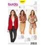 Burda B6569 Patron de Couture Veste Papier Blanc 19 x 13 x 1 cm