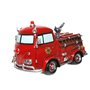Kremers Schatzkiste Grande Tirelire Nostalgie Camion de Pompiers avec Bouchon à vis Figure Tirelire