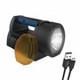 ANSMANN Baladeuse LED rechargeable avec accumulateur 5200 mAh (1 pce) – Lampe torche ultra puissante aux trois modes d'éclairage
