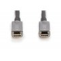 DIGITUS USB-C AOC Hybrid Câble de connexion AV en fibre optique - USB 3.1 - Displayport 1.2 - DP Alt-Mode - Plug&Play - Câble au