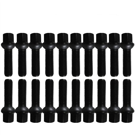 TRACER 20 Noir Boulons de Roue Roue Boulon Boule Ceinture M14x1