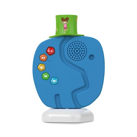 TechniSat TECHNIFANT - Lecteur Audio et Haut-Parleur Bluetooth pour Enfants (INCL. veilleuse