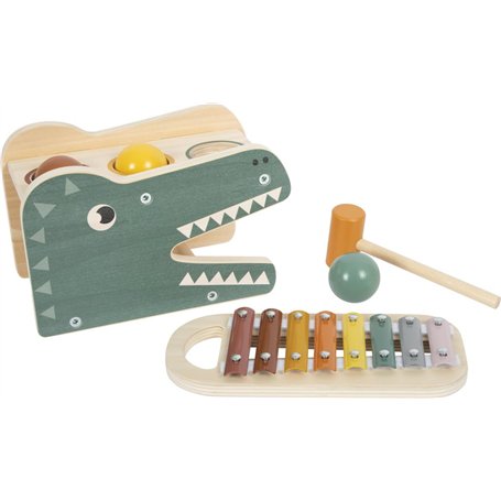 small foot Jeu à cogner avec Xylophone « Safari »