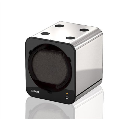 Boxy Fancy Brick PLATINE - Remontoir pour Montres - sans Adaptateur- par Beco Technic - Système modulaire - Partage Power Techno