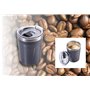 TROIKA Unisexe - Adulte Espresso Doppio Mug Isotherme Titane 90x70x70mm