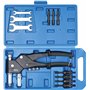 BGS 438 | Jeu de pinces à riveter | pour rivets standard, écrous et goujons de rivetage