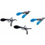 BGS 444 | Jeu de pinces à circlips | pour petits circlips | 80 mm | 4 pièces
