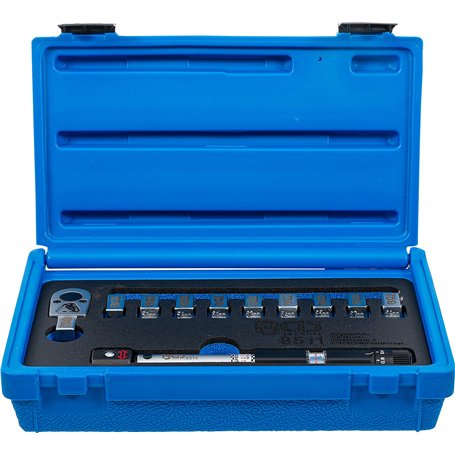 BGS 8511 | Clé à rayons dynamométrique | têtes interchangeables | 3 - 15 Nm