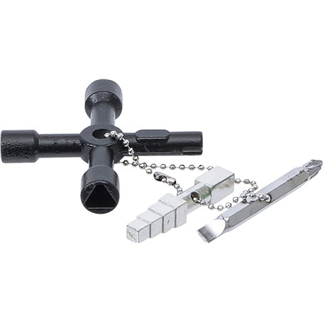 BGS Diy 9805 | Clé universelle pour armoire technique