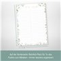 paper&you® A5 TO-DO Bloc Notes [feuille d'or] 50 pages avec espace sur le verso - durable et respectueux au climat