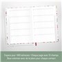 paper&you® Carnet d'adresses A5 avec onglet A-Z [Wild Flower] Livre pour contacts, anniversaires et mots de passe – Durable et r