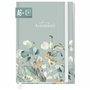 paper&you® Carnet d'adresses A6+ avec onglet A-Z "Feuilles de menthe" Livre pour contacts