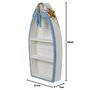 Out of the blue Objet de Décoration/Bateau de Pêche- 3 Etagères/Dimensions : 42 x 20,5 x 6 cm