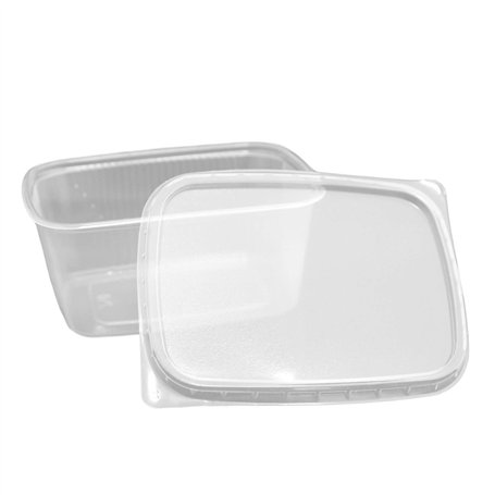 Lot de 250 gobelets à salade avec couvercle 250 ml