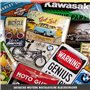Nostalgic-Art Plaque à Suspendre rétro, 10 x 20 cm, Official License Product (OLP), BMW – Service – Idée de Cadeau pour Fans de