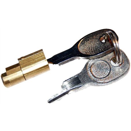 Unbekannt Fermeture à Boucle métallique pour aL-KO aK7 aK10/2 aK251 aK252 Attache et 2 clés