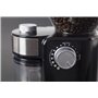 Caso Barista Crema Moulin à café design électrique, réglage du degré de broyage fin à grossier, broyage à disque professionnel, 