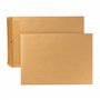 POSTHORN Lot de 250 enveloppes d'expédition autocollantes sans fenêtre - Marron - Pour correspondance quotidienne