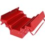 KS Tools - 999.0125 - Caisse à outils métallique - Coffret 5 compartiments - L.550 mm - Boîte à outils chantier et bricolage - C