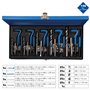 BRILLIANT TOOLS BT541150 Kit de réparation de filetage, 146 pcs [Powered by KS TOOLS]