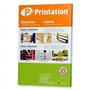 Printation Étiquettes Autocollantes 105 x 48 mm - 1200 Etiquettes Adresse Autocollantes - 12 Étiquettes Imprimables Par Feuille