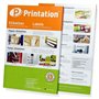 Printation Étiquettes Autocollantes 105 x 48 mm - 1200 Etiquettes Adresse Autocollantes - 12 Étiquettes Imprimables Par Feuille